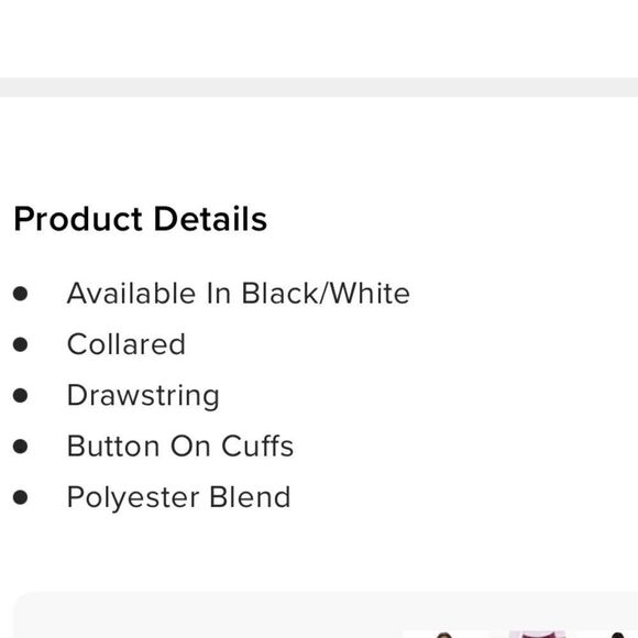 Most Necessary Plaid Top - Black/White - Picture 7 of 7